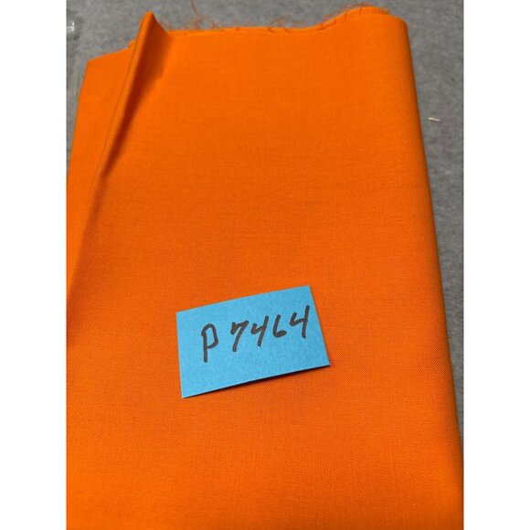 Bright Orange Cotton Fabric 1/2 yard X 45" for Sewing Quilting & Crafts - Picture 4 of 4